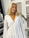Lina kjole - hvid