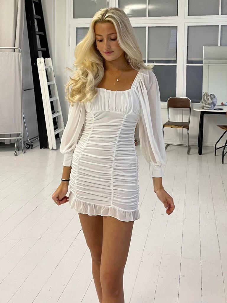 Joanna kjole - hvid