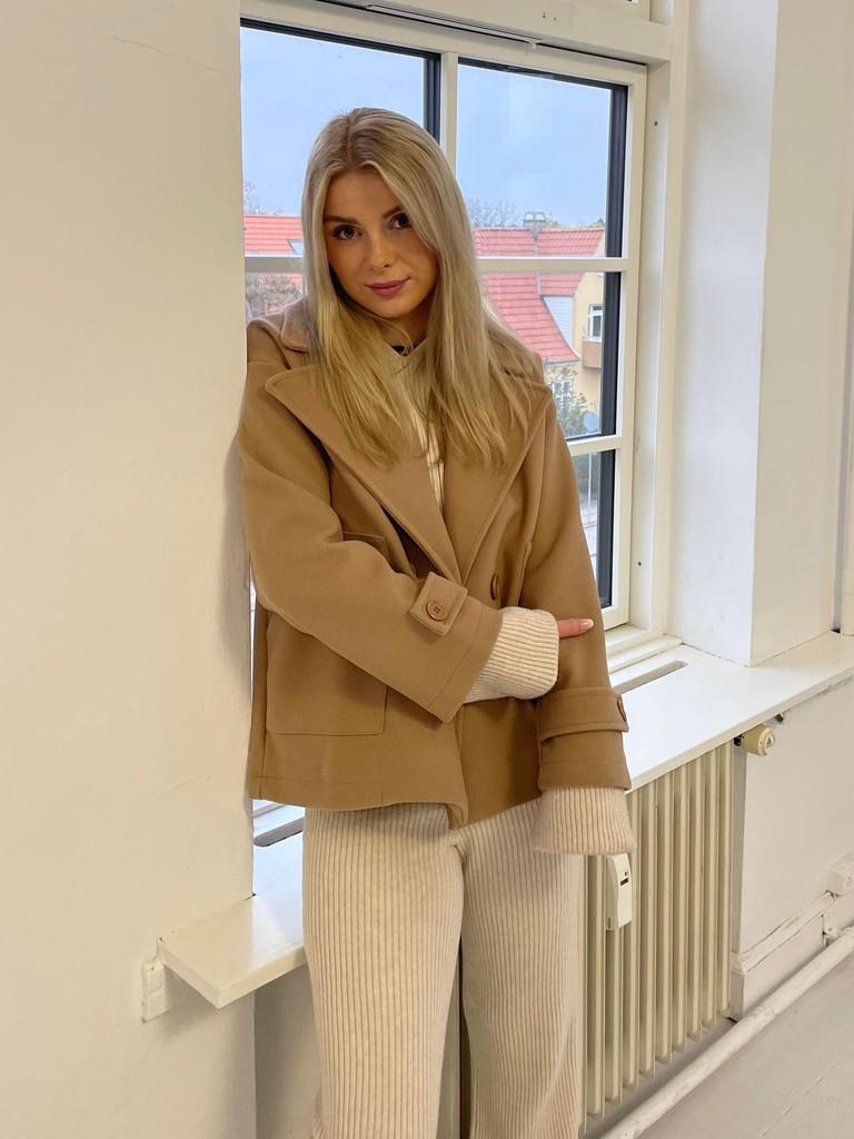 Ginalli jakke - Beige