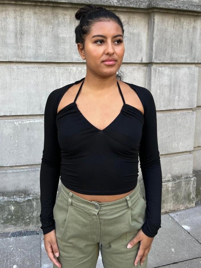 Mariana bluse - sort