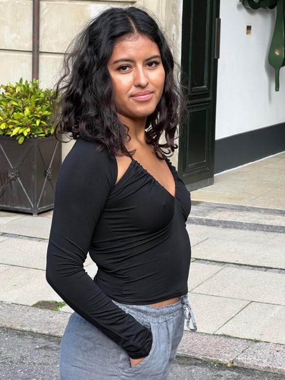 Mariana bluse - sort