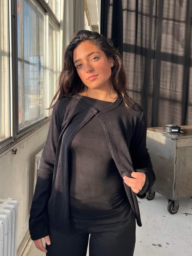 Xenia cardigan - Sort