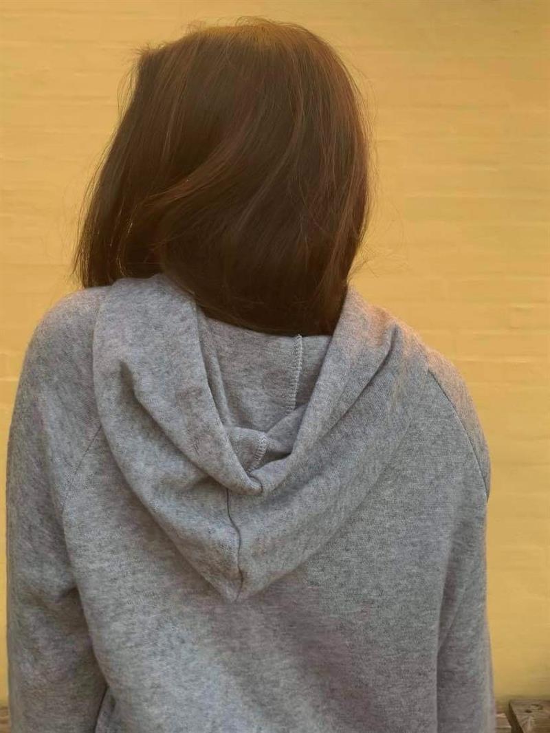 Dianna hoodie mørkegrå