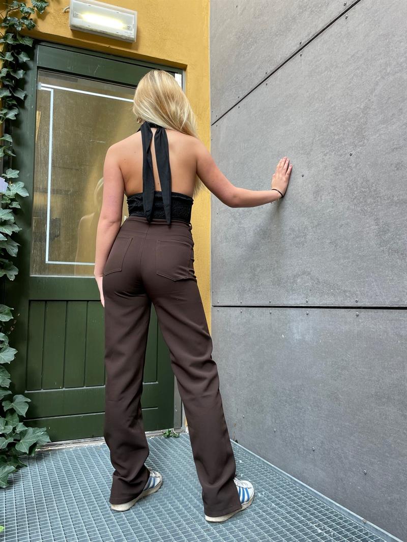 Ginny bukser mørkebrun