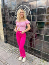 Ginny cowboy bukser pink