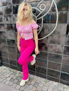 Ginny cowboy bukser pink