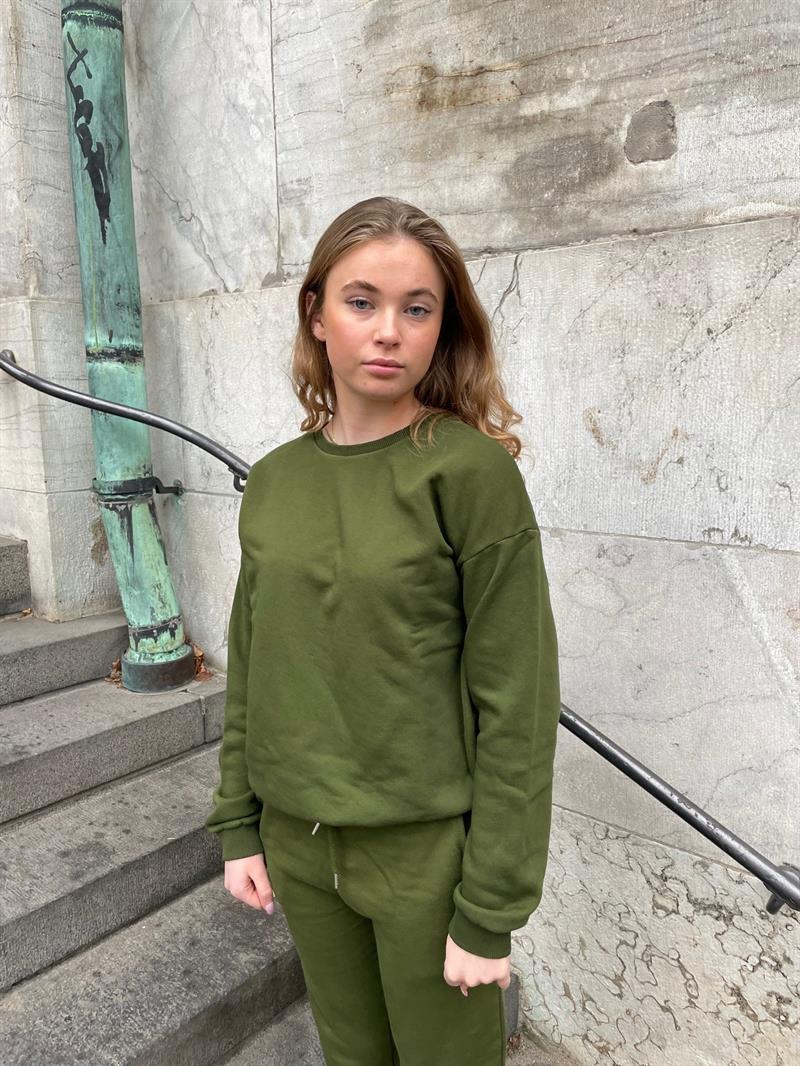 Anna Olympia sweatshirt - Kaki