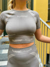 Hummel seamless trænings t-shirt grå