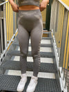 Hummel seamless lange tights grå