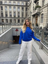 Rebecca hør bukser - Hvid