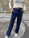Premium - cargo bukser navy