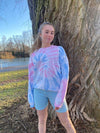 Zoe Collins - biker shorts lyseblå