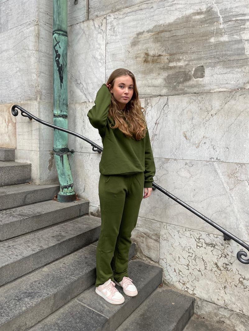 Anna Olympia sweatpants - Kaki