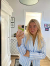 Matilde W jakke med striber