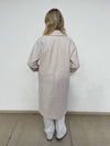 Paisley frakke off white/hvid