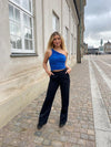 Premium - one shoulder top blå