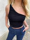 Premium - one shoulder top sort