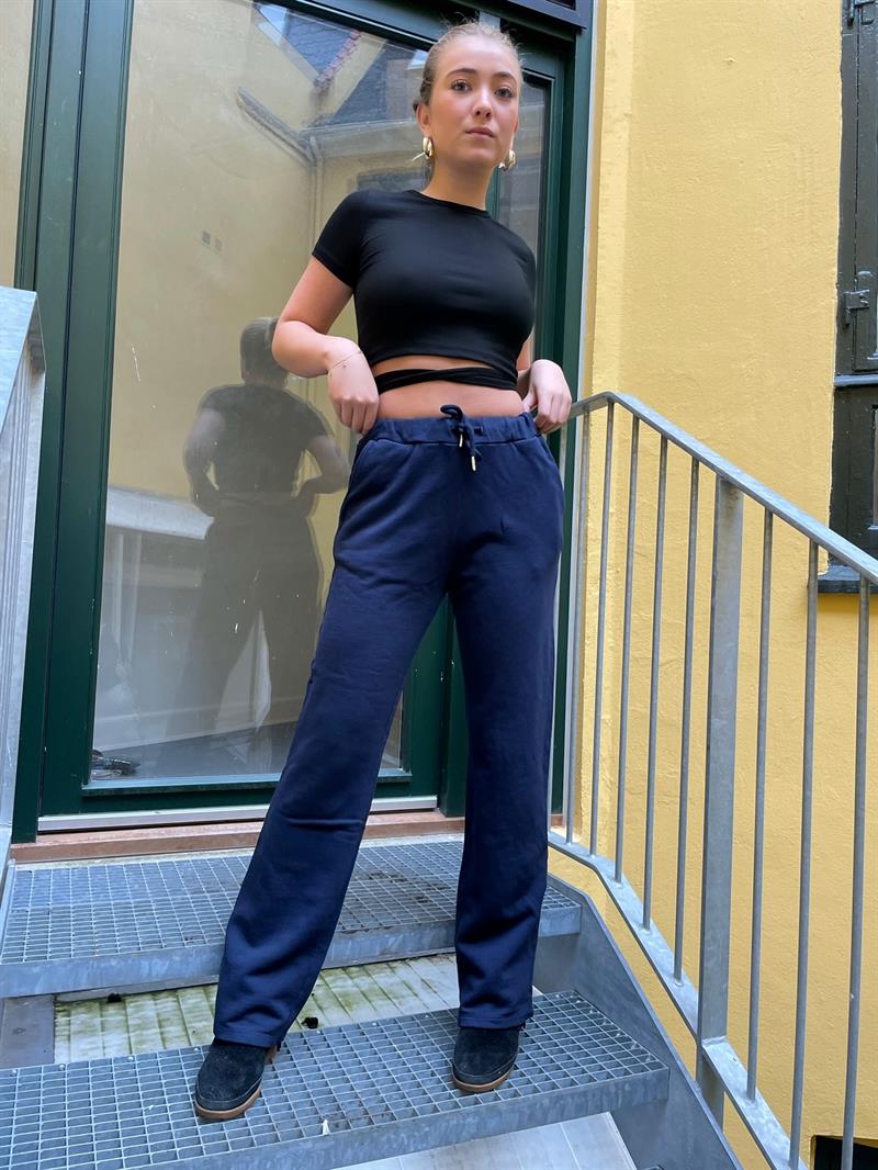 Peddey - College sweatpants navy