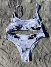 California bikini hvid/sort