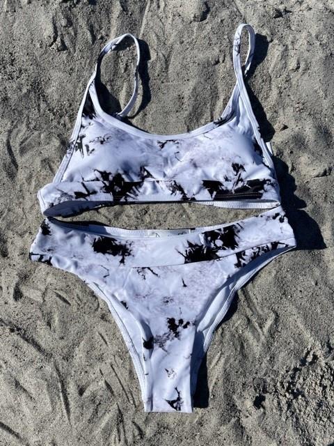 California bikini hvid/sort