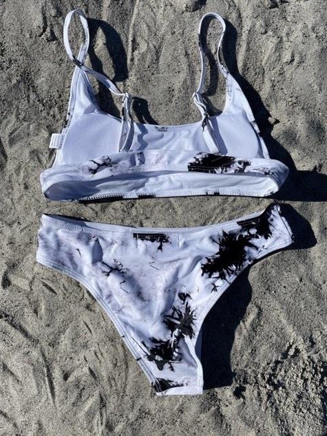 California bikini hvid/sort
