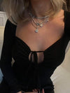 Mariana bluse - sort