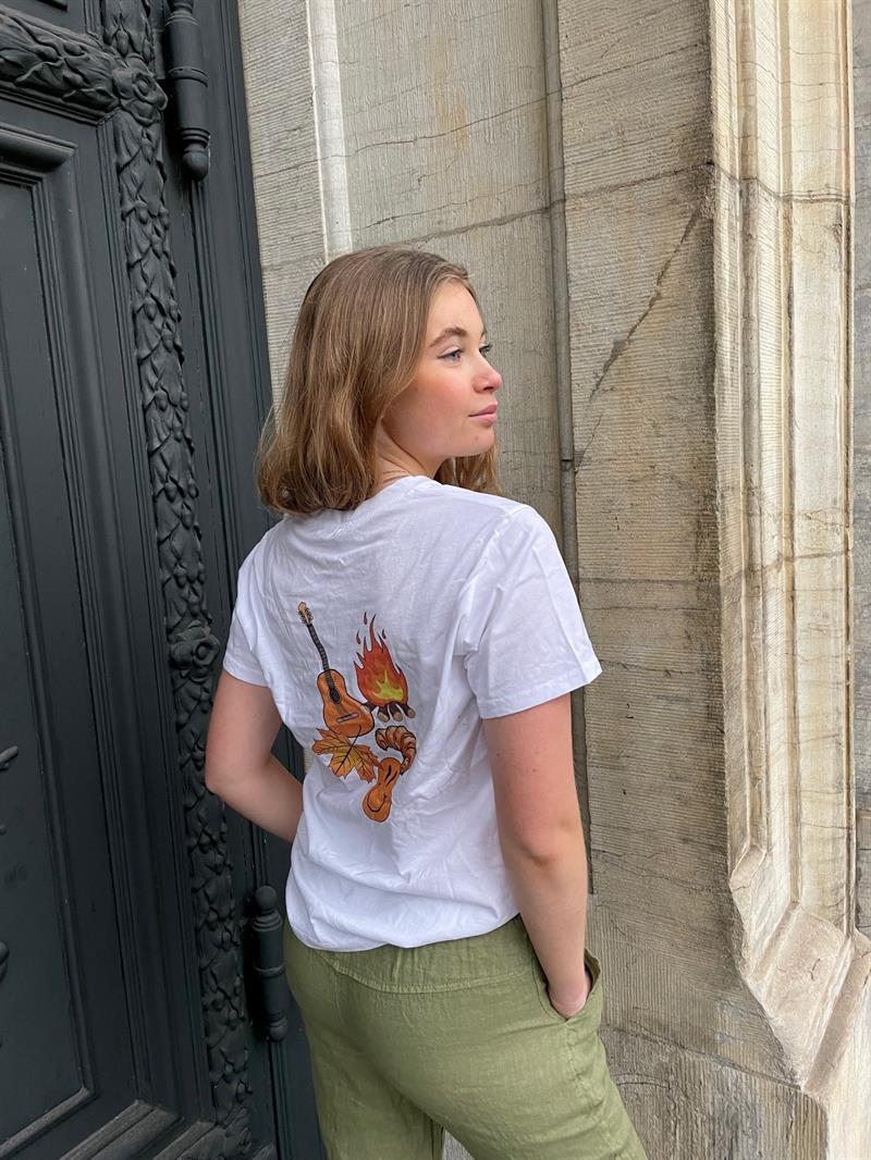Anna Olympia Fall t-shirt - Hvid