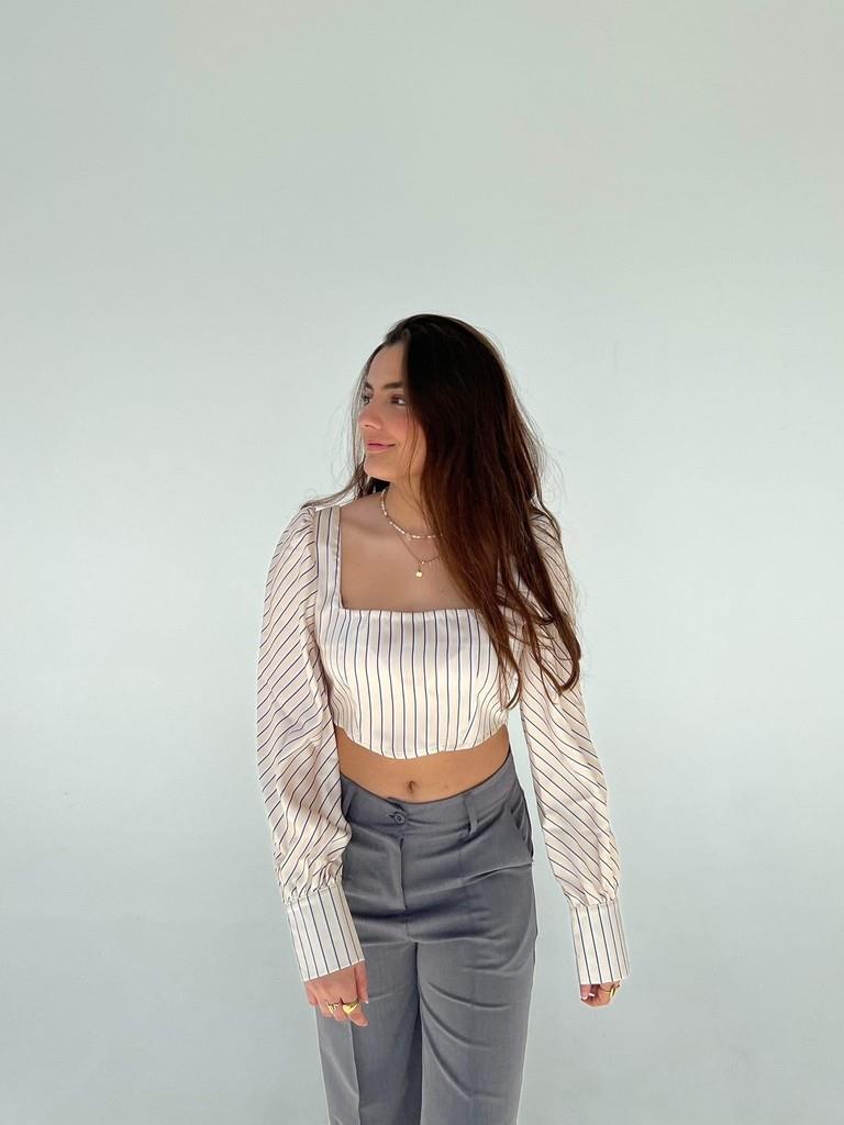 Livia skjorte  - beige
